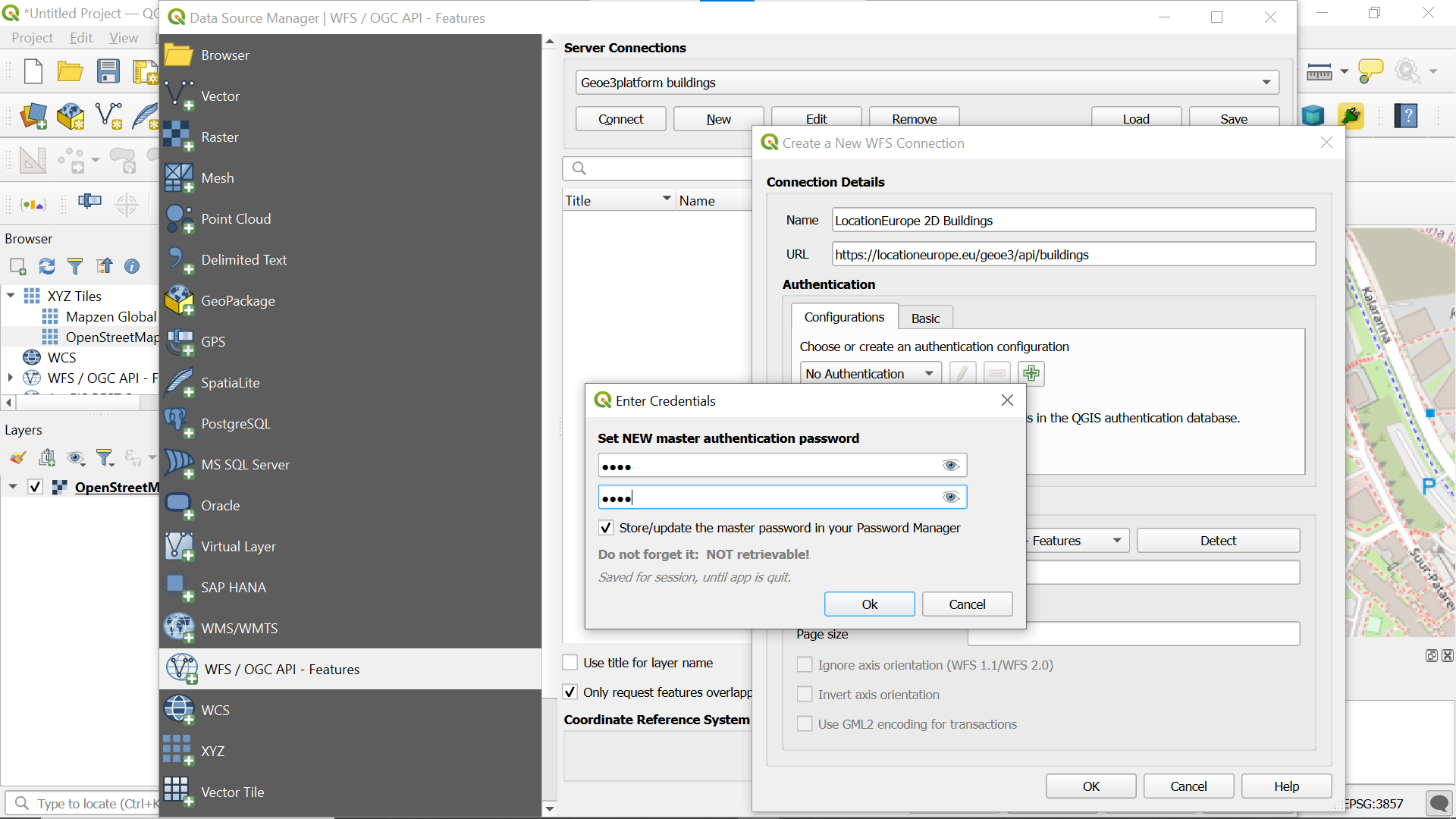 QGIS instructions, step 3