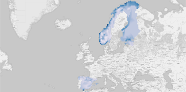 Example visualization of the map